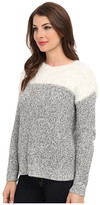 Thumbnail for your product : Vince Camuto L/S Marled Sweater w/ Eyelash Yoke