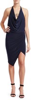 Thumbnail for your product : HANEY Sleeveless Cowlneck Wrap Dress