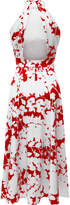 Thumbnail for your product : Rasario Printed Satin Dress