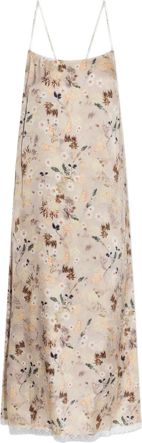 MUNTHE Barika floral-print midi dress