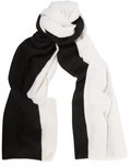 Magaschoni Two-tone cashmere scarf