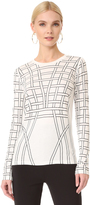 Thumbnail for your product : Herve Leger Long Sleeve T Shirt