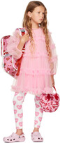 Thumbnail for your product : FLAKIKI SSENSE Exclusive Kids Pink Barbie Edition Heart Backpack