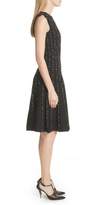 Thumbnail for your product : Jason Wu Polka Dot Wool Blend Fit & Flare Dress