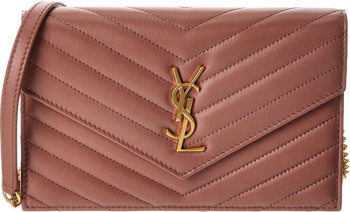 Saint Laurent Cassandre Matelasse Leather Shoulder Bag