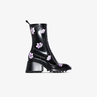 Chloé Betty 70 Floral Rain Boots