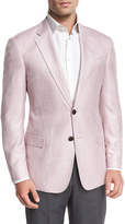 Thumbnail for your product : Armani Collezioni Melange Two-Button Sport Coat, Pink