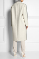 Thumbnail for your product : Stella McCartney Curtis oversized two-tone wool-blend felt coat