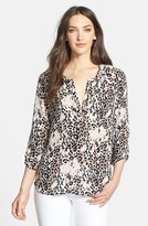 Thumbnail for your product : Joie 'Coralee' Print Silk Blouse