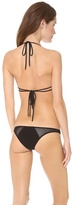 Thumbnail for your product : Tyler Rose Swimwear Tucker Cutout Mesh Bikini Top