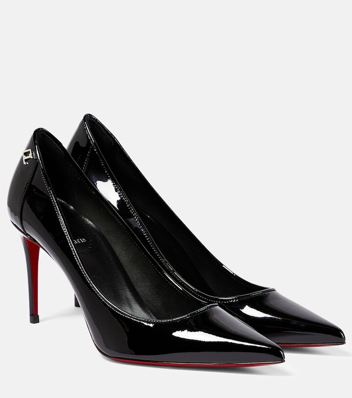Christian Louboutin Sporty Kate 85 patent leather pumps