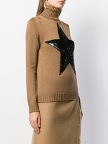 Thumbnail for your product : P.A.R.O.S.H. Embellished Star Jumper