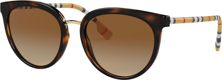 Burberry Polarized Sunglasses 0BE4316 - DARK HAVANA/POLAR BROWN GRADIENT