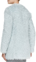 Thumbnail for your product : Derek Lam 10 Crosby Long-Sleeve Pastel Mohair Coat