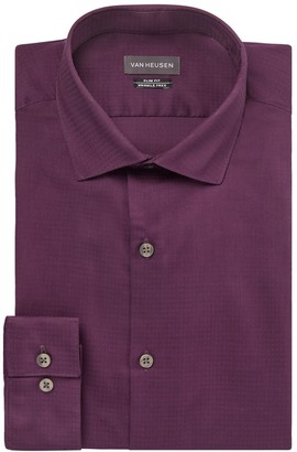 Van Heusen Men's Slim-Fit Wrinkle-Free Dress Shirt