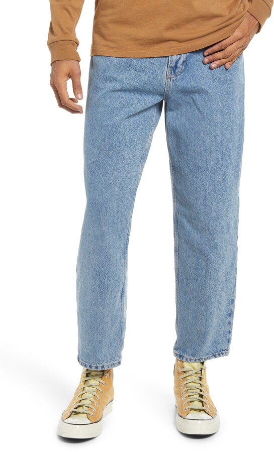 bow leg jeans