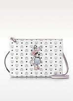 Thumbnail for your product : MCM White Rabbit Pouch Medium Crossbody