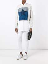 Thumbnail for your product : Diesel 'Fane' cropped sweatshirt