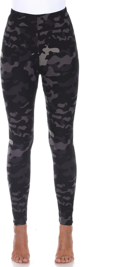 White Mark Fashion White Mark Women’s Super Soft Camo Print Leggings