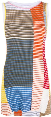 Maison Flaneur Knitted Ribbed Sleeveless Tunic