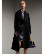 Thumbnail for your product : Burberry Double-faced Wool Asymmetric Coat