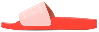 Stella McCartney Kids Logo Print Rubber Slide Sandals