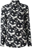 Nina Ricci chemise imprimée chat