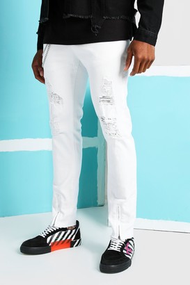 mens skinny ankle jeans