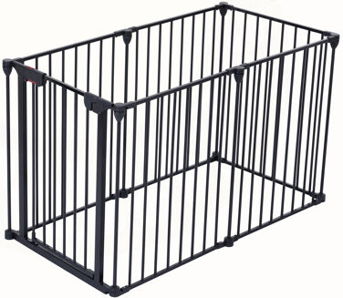 Versatile Adjustable Metal Safety Gate for Various Areas and Purposes