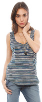 Thumbnail for your product : Singer22 Michael Lauren Rod Tank with Low Scoop Back