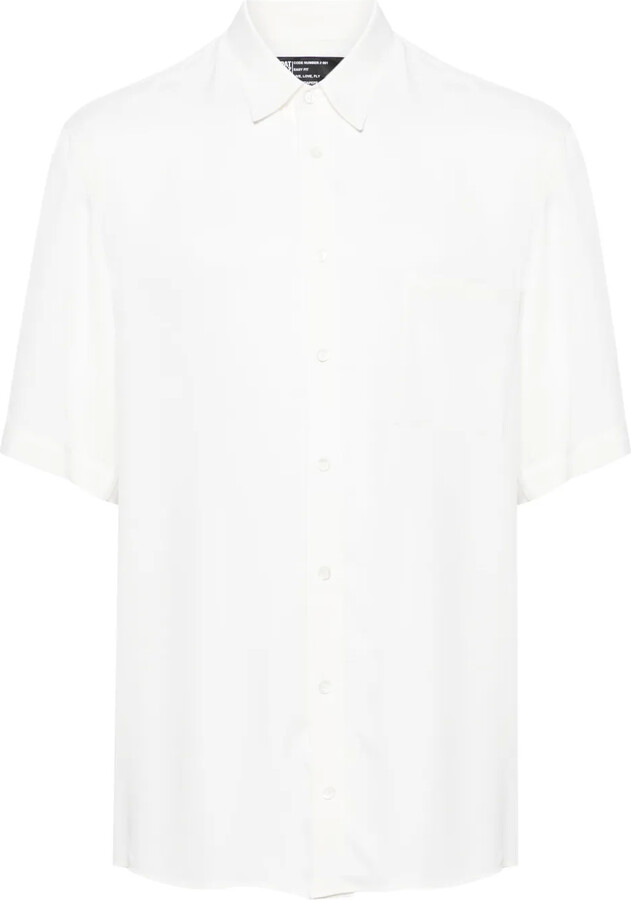 Patrizia Pepe Classic-Collar Twill Shirt