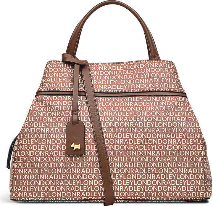 Radley London Shepherdess Walk Signature Logo Medium Zip Around