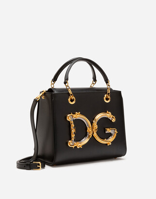 Dolce & Gabbana Large Girls Bag In Calfskin