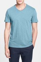 Thumbnail for your product : Vince Slub Jersey Cotton V-Neck T-Shirt