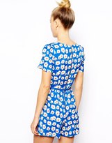 Thumbnail for your product : Oasis Daisy Print Playsuit