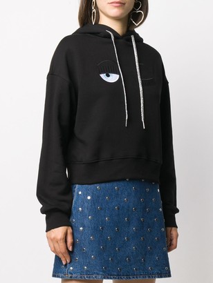 Chiara Ferragni Flirting embroidered hoodie