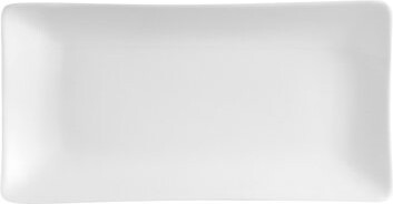 CAC China SHA Sushia Super White Procelain Rectangular Platter