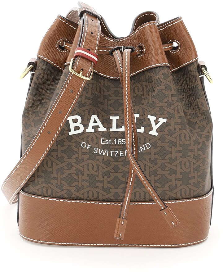 bally bucket bag