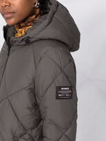 Thumbnail for your product : Ecoalf Diamond-Quilted Hooded Coat