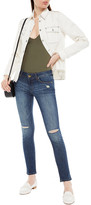 Thumbnail for your product : DL1961 Emma Distressed Low-rise Skinny Jeans