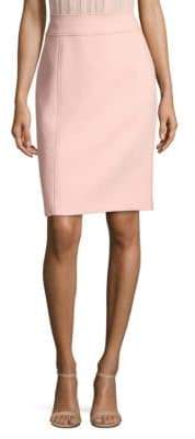 BOSS Women's Vuleamea Soft Compact Twill Pencil Skirt - Blush - Size 0