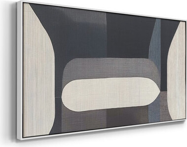 Ivy Bronx Abstract Series-DCLVII- Framed Gallery Wrapped Canvas -Ready to Hang