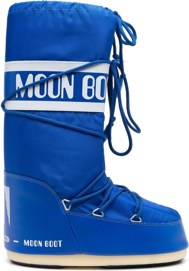 Women's Shoes Moon Boot Boot Blue PU 14300300-001 