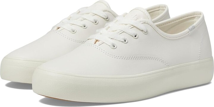 Keds Champion Gn Athletic Shoes White Leather : Men's 8.5 - Women's 10.5 Medium, Canvas/Rubber