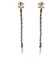 Thumbnail for your product : Chanel CC Dangle Chain Clip on Earrings