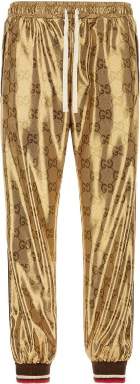 Gucci GG Jersey Track Bottoms - ShopStyle Activewear Pants