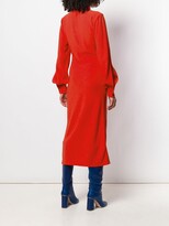 Thumbnail for your product : Victoria Beckham Buckled Neck Dress