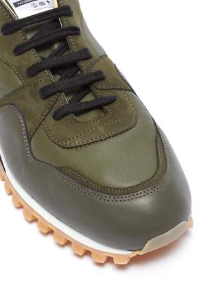 Spalwart 'Marathon Trail Low' suede panel leather sneakers