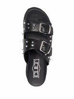 Thumbnail for your product : Cult Studded Flatform Slides