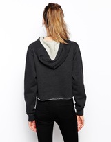 Thumbnail for your product : Illustrated People Swallows Cropped Hoodie